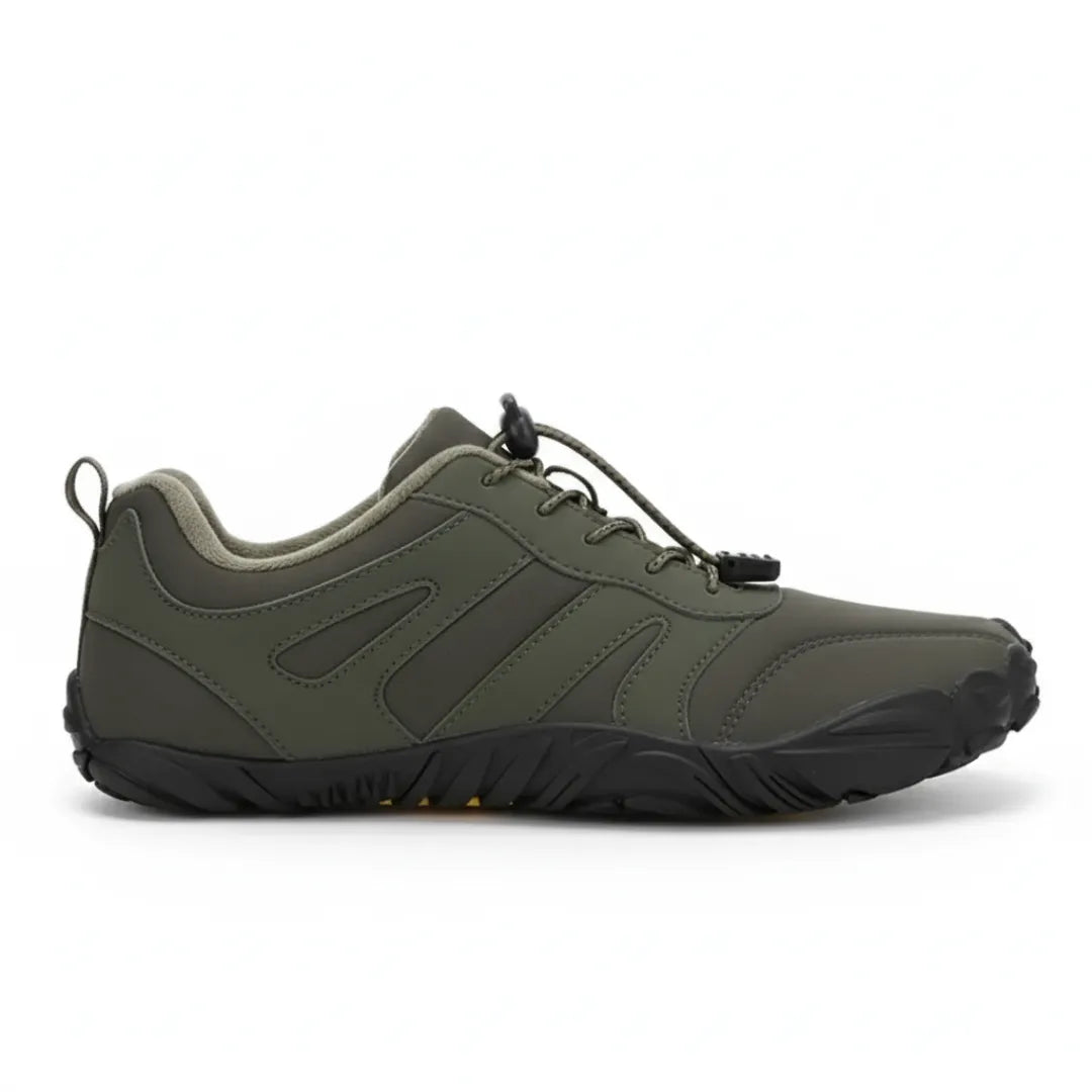 Waterproof Zero Drop Barefoot Running Shoes | Cozy Wide Toe Box Trail Runners