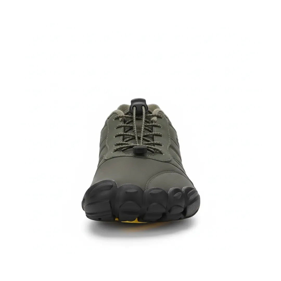 Waterproof Zero Drop Barefoot Running Shoes | Cozy Wide Toe Box Trail Runners