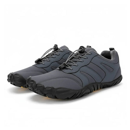 Waterproof Zero Drop Barefoot Running Shoes | Cozy Wide Toe Box Trail Runners