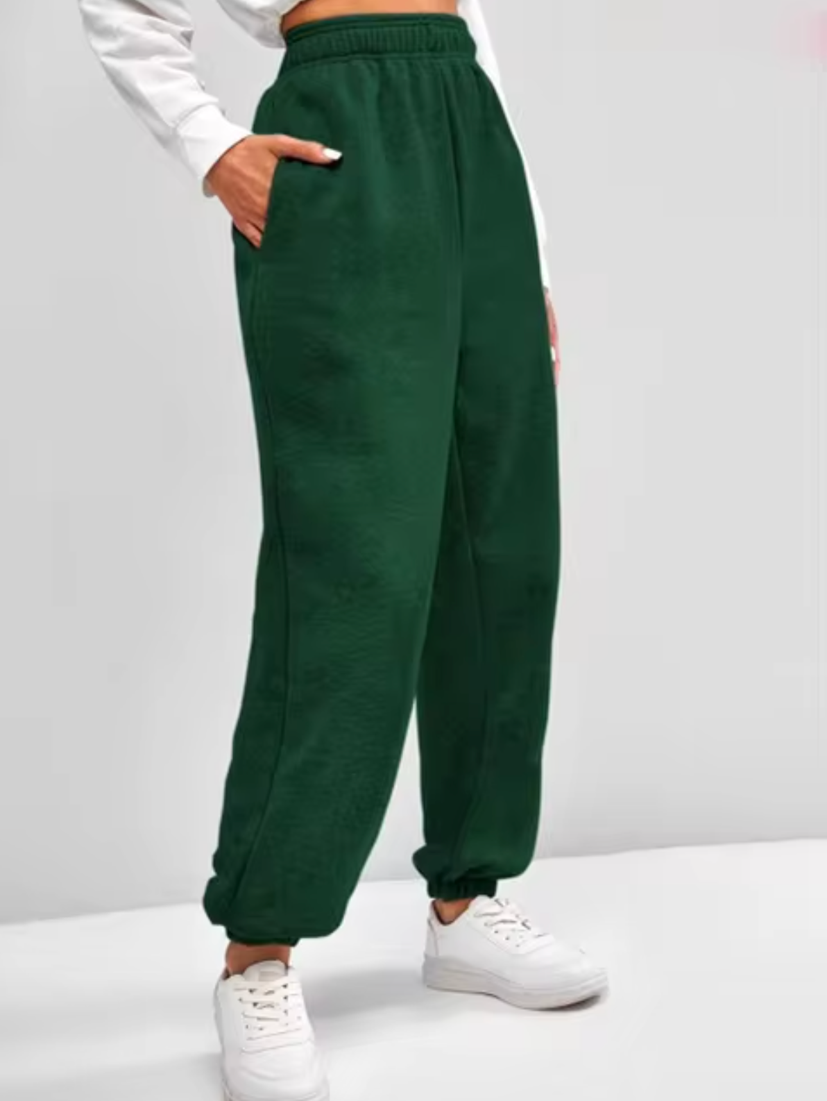Women's Fashion High Waisted Joggers | Cozy Comfortable Casual Bottoms
